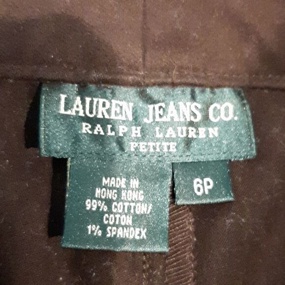 Ralph Lauren 6P Brown Pants - Picture 8 of 10